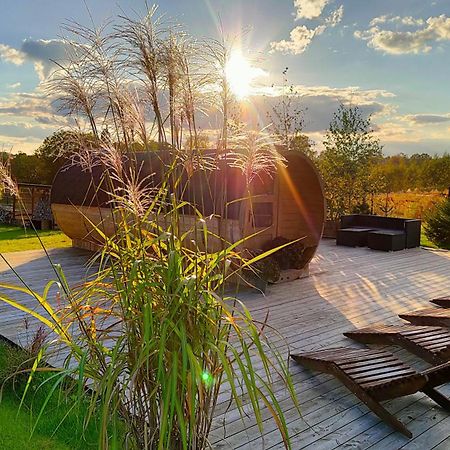 Masuria Resort Village, całoroczne domki z widokiem na jezioro, sauna i jacuzzi Zywki Zewnętrze zdjęcie